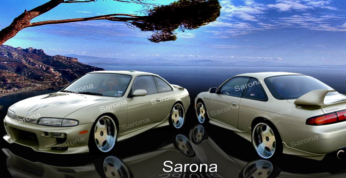 Custom 95-98 240SX Kit # 100-24  Coupe Body Kit (1995 - 1998) - $1070.00 (Manufacturer Sarona, Part #NS-002-KT)